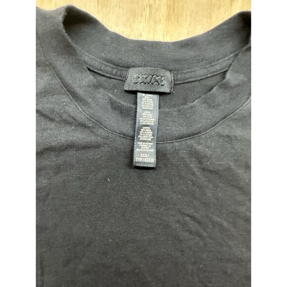 Skims Men’s Basic T Shirt Black Modal Cotton Short Sleeve XXS - Picture 2 of 5